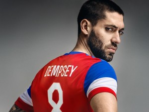 USA 2014 World Cup Away Kit (back)