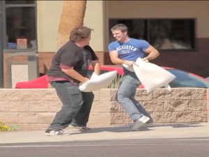 Pillow fight